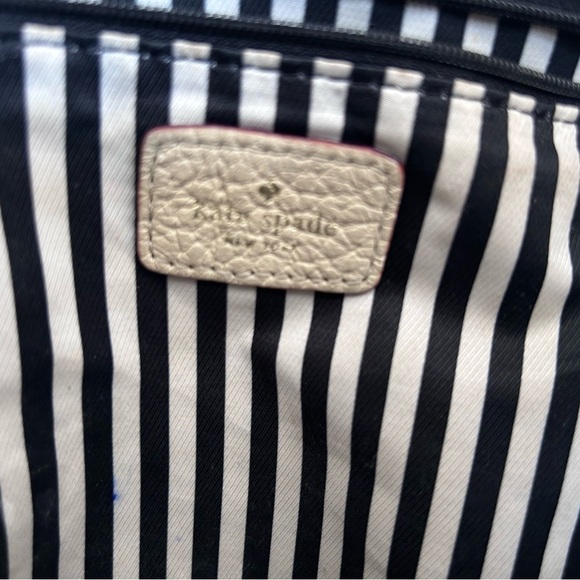 Kate Spade Southport Avenue Oden Pebbled Cowhide Leather Tote Bag Purse - Picture 6 of 14